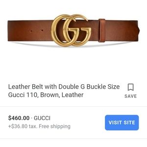 Gucci belt